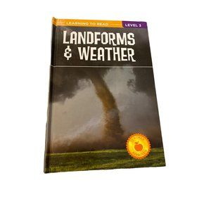 Landforms and Weather learn to read level 3 non fiction hardcover book education